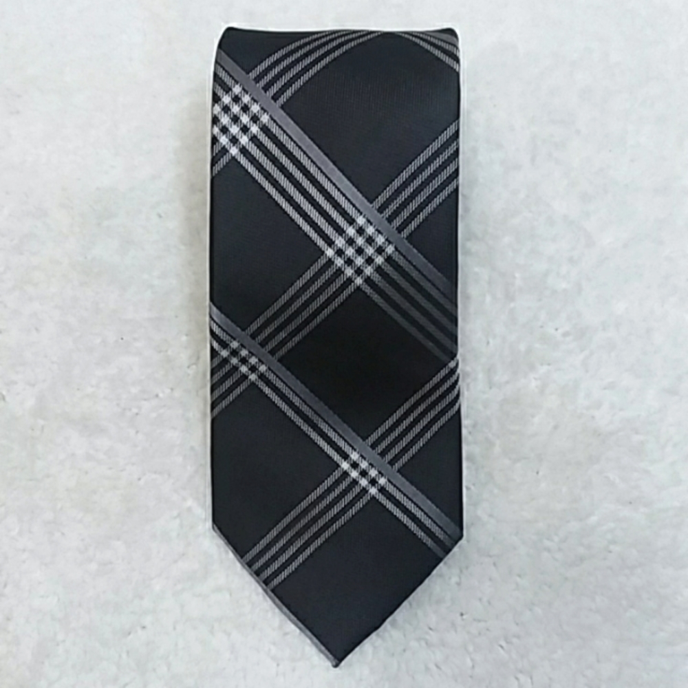 Michael Kors 100% Silk Plaid Tie